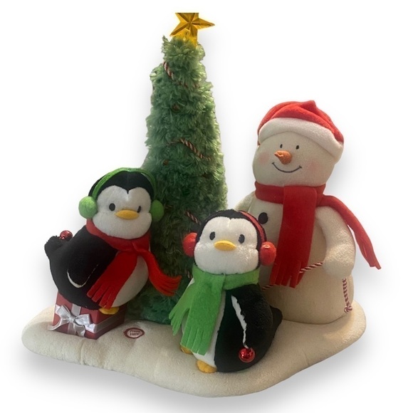 HALLMARK Very Merry Trio Jingle Pals Rockin’ Around Tree Music Lights 20… - Picture 8 of 11